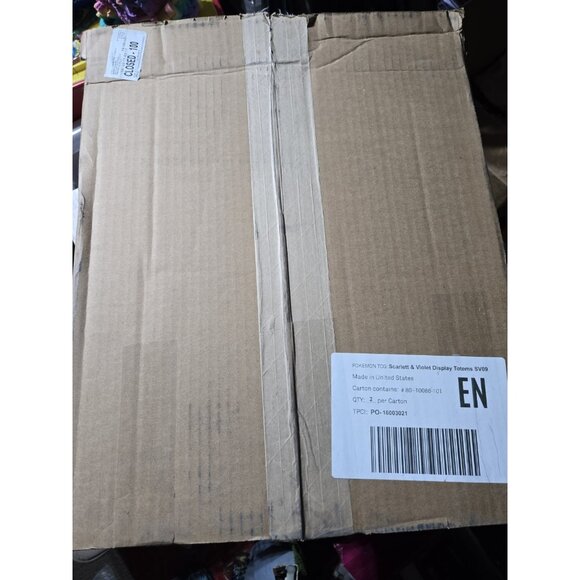 Pokemon TCG Journey Together Scarlet & Violet Totem Store Display New X2 - Picture 1 of 5